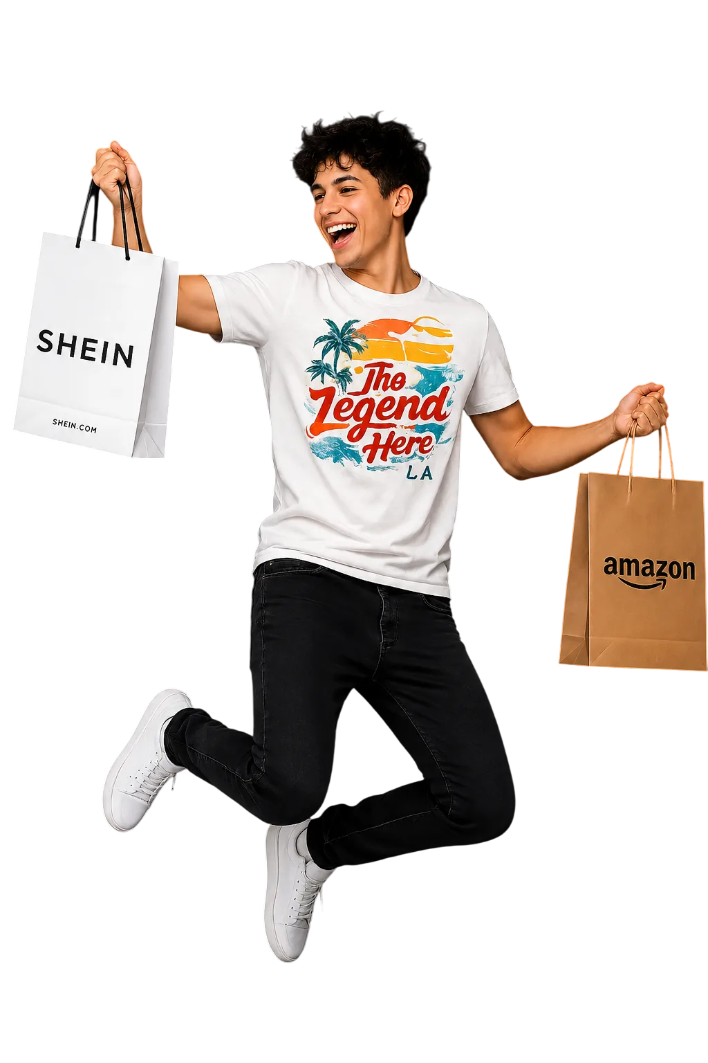 Cliente con compras de tiendas internacionales